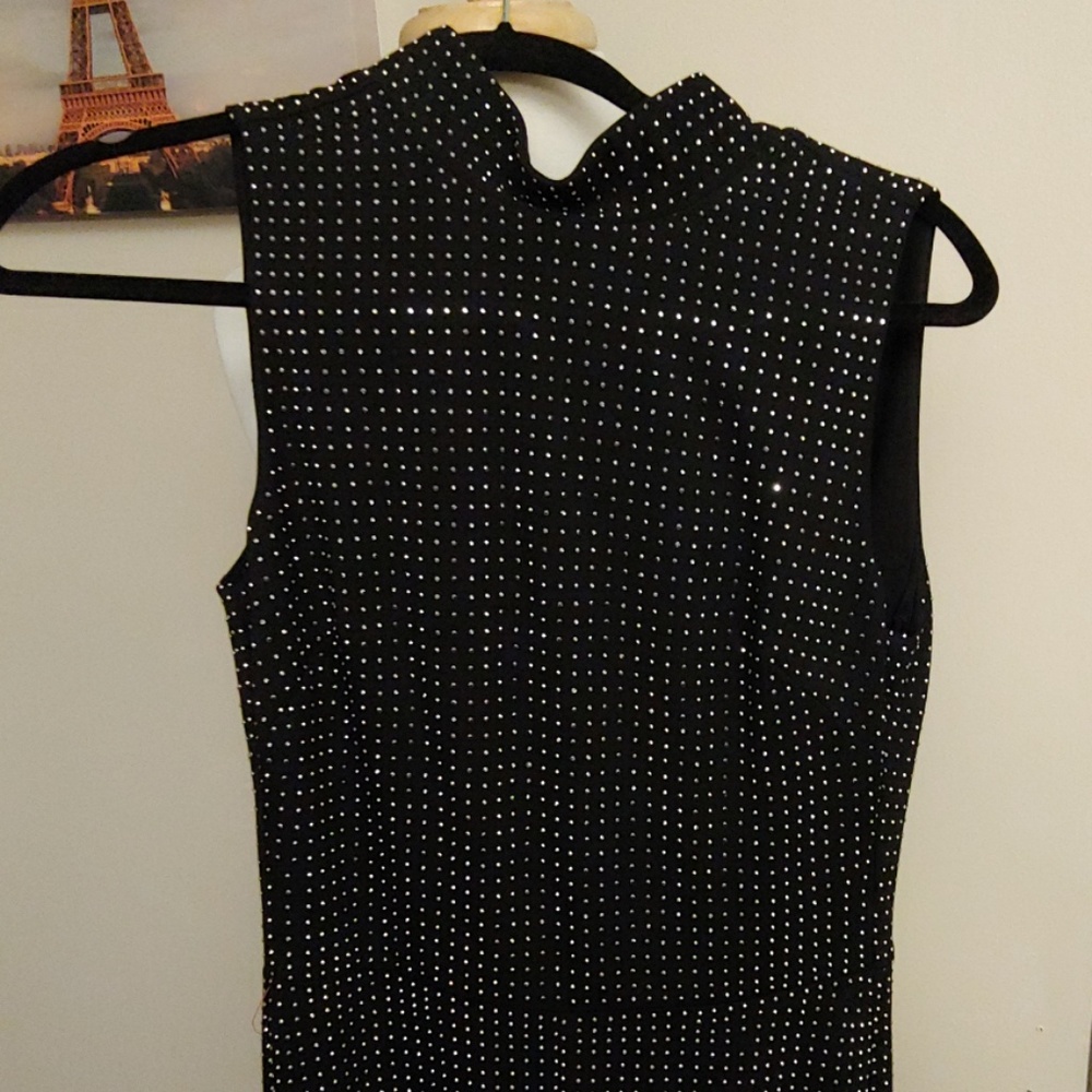 Bebe sparkle jumpsuit